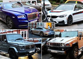 “Mercedes”, “Rolls Royces” dhe “BMW”, Sheikët arabë “pushtojnë” rrugët e Londrës