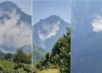 VIDEO/ Shkëputet maja e malit në Pukë, nuk ka persona të lënduar