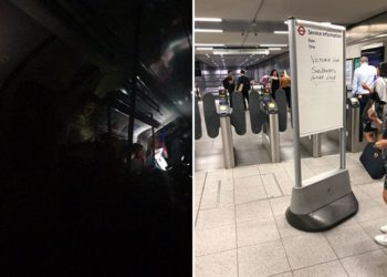 Qytetarët bllokohen nën tokë në metro, Anglia dhe Uellsi në “blackout”