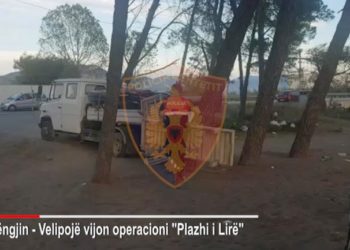 Operacioni/Lirohen 10.500 m plazh në Shëngjin e Velipojë, 9 të proceduar