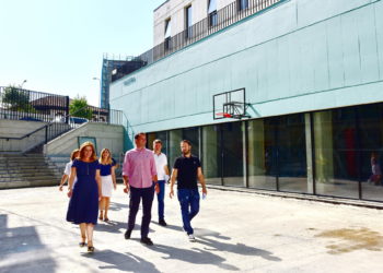 FOTO/ Shkolla më e bukur në Tiranë gati për nxënësit, Veliaj: Një bizhu për kryeqytetin