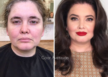 FOTO/ Transformim i pabesueshëm, grimierja armene që po mahnit botën me punën e saj