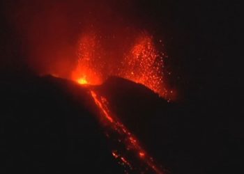 VIDEO spektakolare e rizgjimit të dhunshëm të vullkanit Stromboli