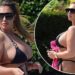 FOTO/ Lauren Goodger në hall me bikinin, nuk i mbulon dot format