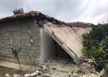 Tërmetet/ Shtëpi të rrëzuara në zonat rurale të Tiranës