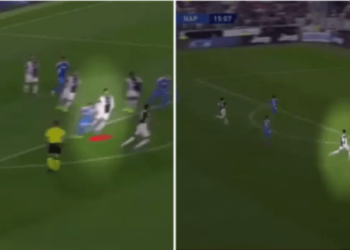 VIDEO/ Llogaritet shpejtësia e jashtëzakonshme e Ronaldos kundër Napolit