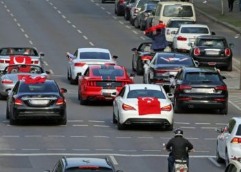 Zakonet e dasmave/Policia gjermane në telashe me turqit, sirianët, shqiptarët e libanezët që bllokojnë autostradat