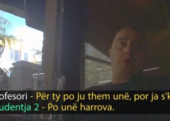 I kërkoi favore seksuale studentes, përfundon në polici pedagogu Denis Himci