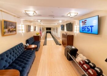 Ambientet sportive dhe çlodhëse brenda Shtëpisë së Bardhë