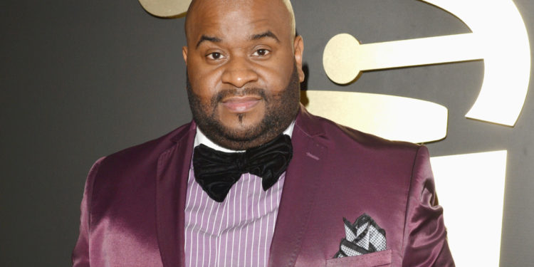 LOS ANGELES, CA - JANUARY 26:  Songwriter Lashawn Daniels attends the 56th GRAMMY Awards at Staples Center on January 26, 2014 in Los Angeles, California.  (Photo by Lester Cohen/WireImage)