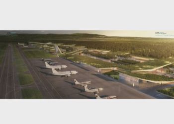 Publikohen fotot e projektit për Aeroportin e Vlorës