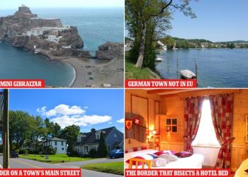 FOTO/ Kufijtë më të pazakontë në botë, ‘Mini Gibraltari’ Spanjës, qyteti gjerman që s’është në BE dhe ishujt një ditë larg që i ndajnë 4 km
