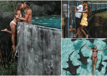 Vë të dashurën në rrezik për të realizuar foto mahnitëse në Instagram