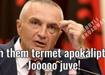 FOTO/ “Kush do skedinë për nesër të ngrejë dorën”, Rrjeti ironizon deklaratën e Metës për tërmetet