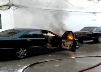 I vihet flaka një makine në Tiranë, digjen edhe dy të tjera