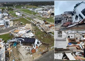 FOTO/ Pasojat që la pas “Dorian” pasi goditi brigjet amerikane, mbi 250 mijë shtëpi pa energji