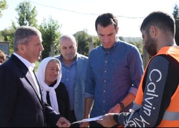 Nis rindërtimi i shtëpisë së Fiqiri Lamit në Mazrek, banesa iu shemb nga tërmeti i 21 shtatorit