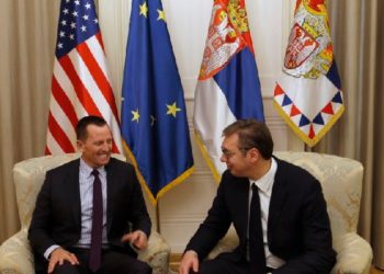 Vuçiç dhe kryeministrja serbe takohen me të dërguarin e Trump në Beograd