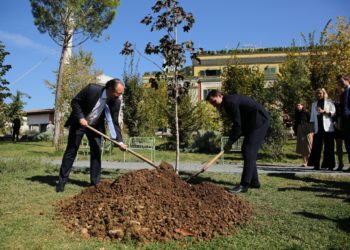Në Tiranë mbillet një pemë në shenjë miqësie mes Austrisë dhe Shqipërisë