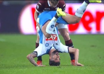 VIDEO/ Momenti kur Elseid Hysaj rrëzohet dhe dëmtohet rëndë