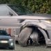 FOTO/ Ylli i Manchester Cityt aksidentohet me “Range Rover” 150 mijë paund, largohet dhe e lë makinën në mes të rrugës