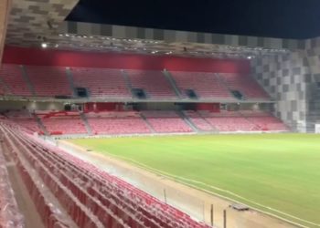 VIDEO / Rama nxjerr pamjet nga Arena Kombëtare dhe ka një urim për kuqezinjtë