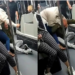 VIDEO/ Kaos në autobus, çifti ia plas grushtit mes pasagjerëve