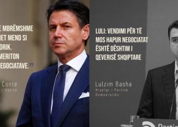 “Gabim historik”/ Rama krahason qëndrimin e Bashës me deklaratën e Giuseppe Contes