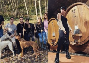 FOTO/ Sarri e la pushim me Leccen, Ronaldo del për gjueti me Georginan