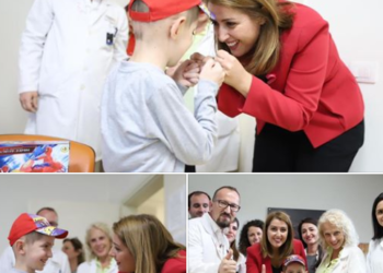 FOTO/ Rama jep lajmin e mirë për Rogenin: 9-vjeçari mposht sëmundjen e rrezikshme pas trajtimit në QSUT
