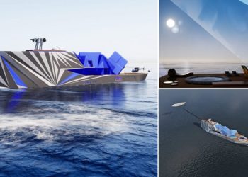 FOTO/ Gati superjahti 90 mln paund që do lundrojë në kanalet e Arktikut të shkrirë