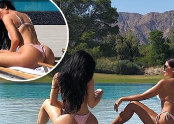 FOTO/ Kylie Jenner i çmend të gjithë me pozat në ditëlindjen e Kim Kardashian
