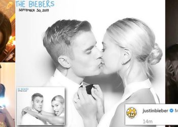 FOTO/ Justin Bieber poston imazhet e para nga dasma dhe me gruan e tij