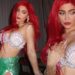 FOTO/ Një sirenë seksi, maskimi i Kylie Jenner për Halloween