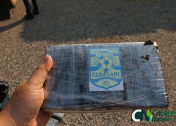 Kapen 617 kg kokainë në Brazil, ishte ambalazhuar me stemën e “FK Elbasani”