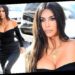 FOTO/ Të gjithë sytë tek ajo, Kim Kardashian shkëlqen me fustan të zi