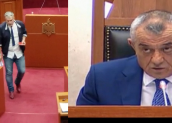 Gjuzi “kërcënon” Ruçin: Lejo replikat ose mocion shkarkimi. Kryeparlamentari: Kujdes, vishu mirë herë tjetër