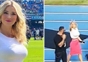 “Nxirre gjoksin jashtë”… Ja reagimi i prezantueses për tifozët (VIDEO)