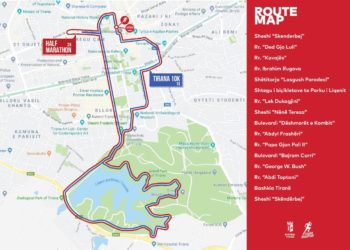 Itinerari, ja zonat që do të përshkojë Maratona e Tiranës