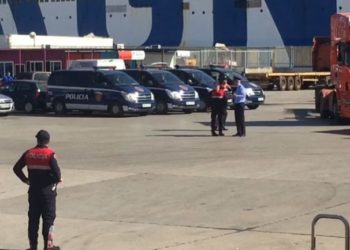 “Shqiponjat”, dronë e 10 qenë antidrogë “blinduan” sot Portin e Durrësit, policia jep detaje për aksionin blic