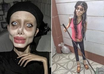 FOTO/ Akuzohet për blasfemi dhe nxitjes të dhunës, arrestohet vajza nga Irani, “u operua” të dukej si Angelina Jolie