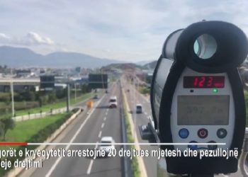 Të dehur dhe në shkelje të rregullave, arrestohen 20 drejtues mjetesh, pezullohen 219 patenta
