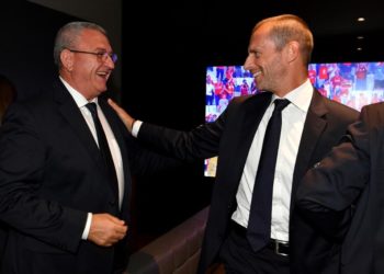 Presidenti i UEFA, Ceferin, inauguron stadiumin e ri, protokolli nga takimi me Ramën tek ndeshja