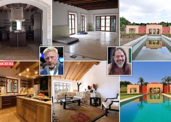 FOTO/ Brenda rezidencës së braktisur të Boris Becker, vila miliona euro kthehet në gërmadhë pas falimetimit