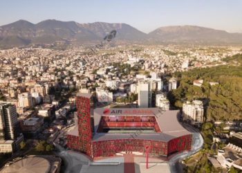 Stadiumi i ri do quhet “Air Albania”, ndeshja me Francën do bëjë edhe inaugurimin (Foto)