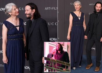 FOTO/ Keanu Reeves prezanton për herë të parë të dashurën, s’kanë munguar as kritikat
