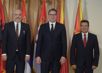 Minishengeni i kritikuar i Ballkanit Perëndimor, Rama, Vuçiç e Zaev takim në Ohër