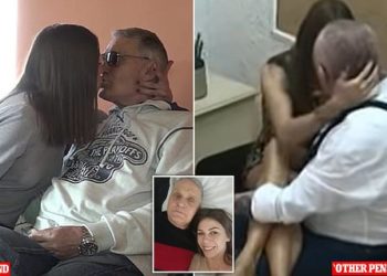 FOTO/ 21-vjeçarja serbe që po ‘tërbon’ rrjetin, tradhton burrin 74 vjeç me një pensionist, 1 javë pasi u kap në shtrat me një të moshuar