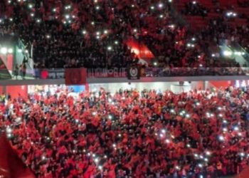 “Lum si Luli, na mundi dhe në stadium”, Braçe reagon për thirrjet ‘Rama ik’ në ndeshjen Shqipëri-Francë