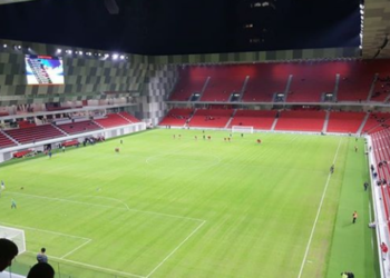 Ndeshja testuese/ Veliaj tregon pamjet madhështore të stadiumit të ri